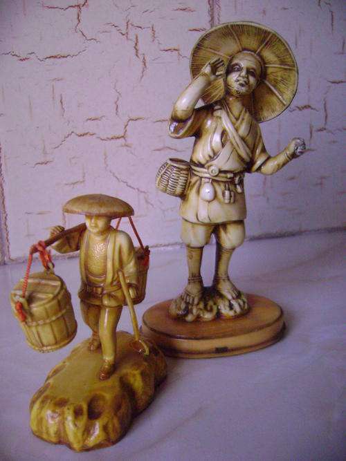 TWO BEAUTIFULLY MADE ORIENTAL FIGURES