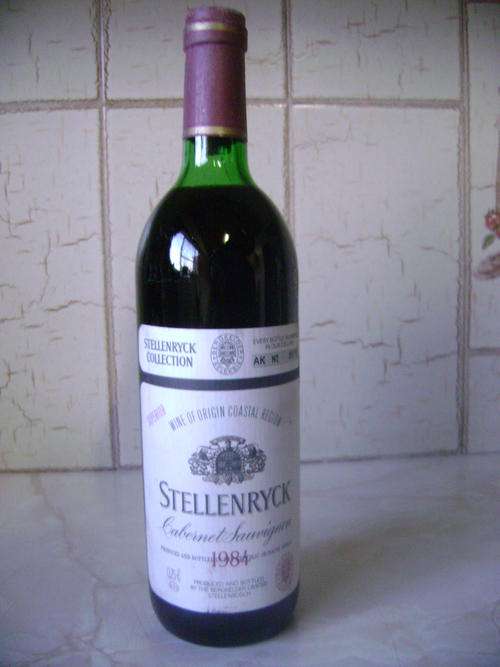 Collector's Wine - STELLENRYCK - CABERNET SAUVIGNON - Vintage 1984