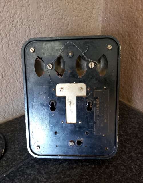 VINTAGE WALL HANGING TELEPHONE - SOUTH AFRICAN PATENT