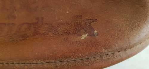 2 x Vintage Genuine Leather Invinsible `Super Springbok` Rugby Balls - One Lot