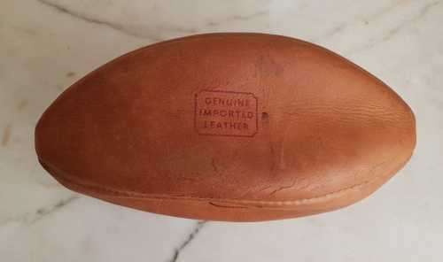 2 x Vintage Genuine Leather Invinsible `Super Springbok` Rugby Balls - One Lot