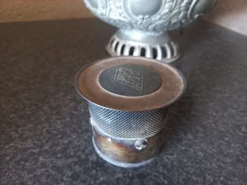 VINTAGE MILLER PARAFFIN LAMP MADE IN TGHE U.S.A.