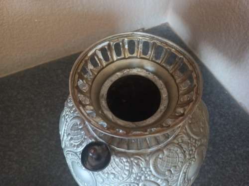 VINTAGE MILLER PARAFFIN LAMP MADE IN TGHE U.S.A.