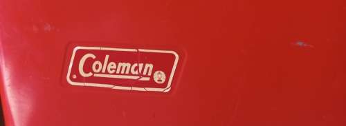 OLD COLEDMAN COOLER BOX