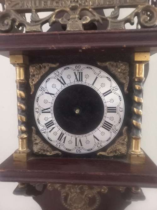 VINTAGE WALL HANGING CLOCK - FRANZ MERLIN MADE IN WEST GERMANY