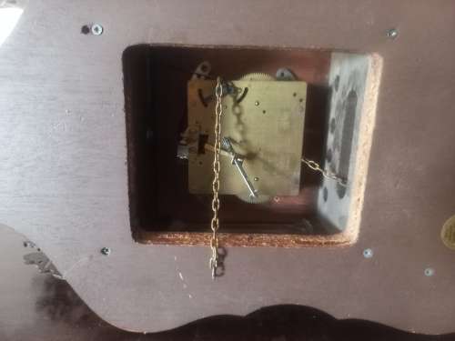 VINTAGE WALL HANGING CLOCK - FRANZ MERLIN MADE IN WEST GERMANY