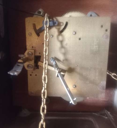 VINTAGE WALL HANGING CLOCK - FRANZ MERLIN MADE IN WEST GERMANY
