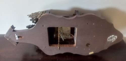 VINTAGE WALL HANGING CLOCK - FRANZ MERLIN MADE IN WEST GERMANY
