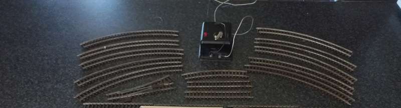 HORNBY TRAIN SET - MADE IN ENGLAND