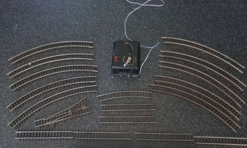 HORNBY TRAIN SET - MADE IN ENGLAND