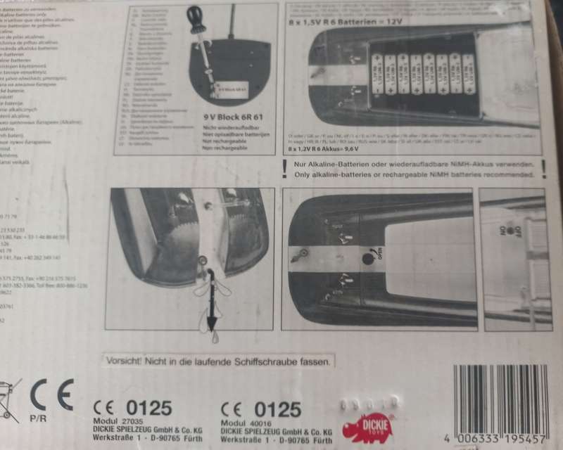 BELLA LUISA RADIO CONTROL BOAT