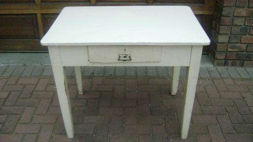 Old sewing table