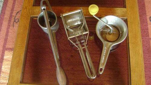 Vintage kitchen utensils