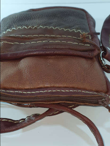 Top Grain Leather Shoulder Bag