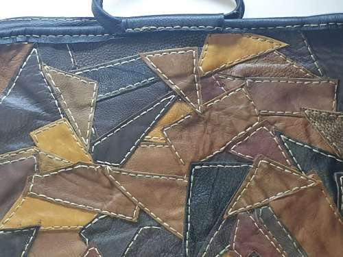 Top Grain Genuine Leather Laptop Bag Hand Made, Buffalo, Cow & Other.  One of Kind, 18` Laptop Bag