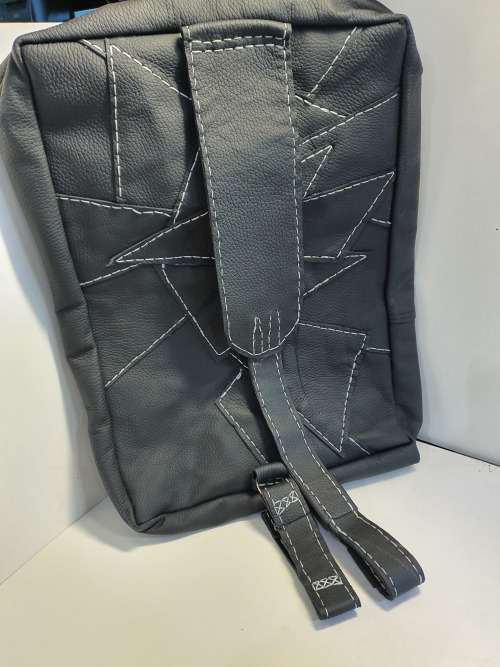 Top Grain Genuine Leather Laptop Bag Hand Made, One of Kind, 18` View my other items