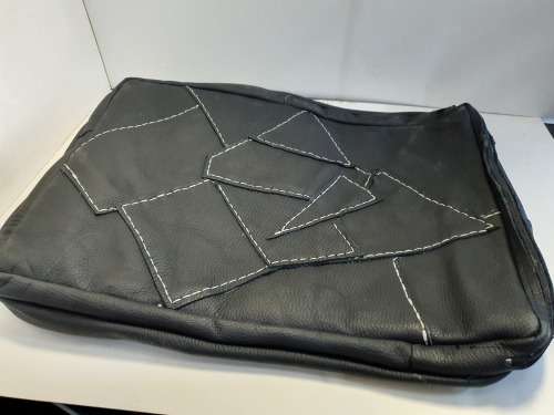 Top Grain Genuine Leather Laptop Bag Hand Made, One of Kind, 18` View my other items