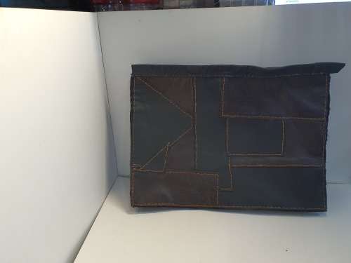 Top Grain Genuine Leather Laptop Bag Hand Made, One of Kind, 18` View my other items