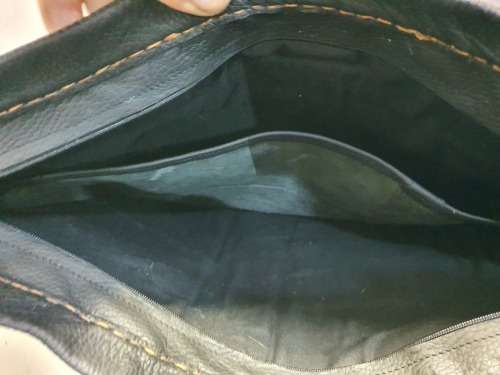 Top Grain Genuine Leather Laptop Bag Hand Made, One of Kind, 18` View my other items