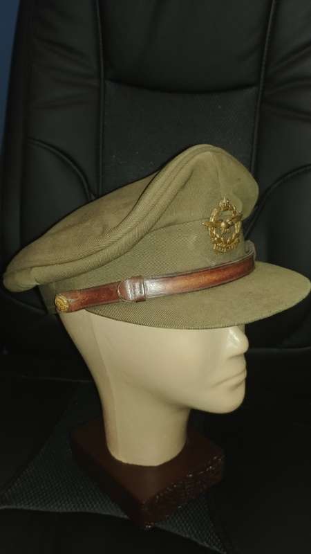 WW2 SAAF Officers Peak Cap