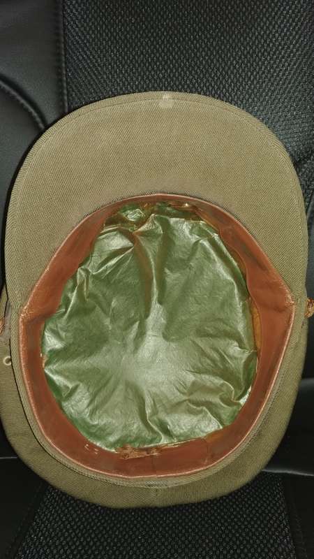 WW2 SAAF Officers Peak Cap