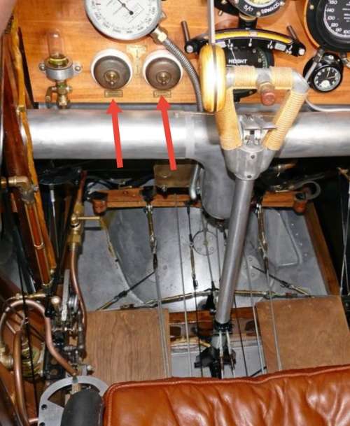 WW1 British Aircraft (Sopwith Camel) single pole magneto switch - see full description
