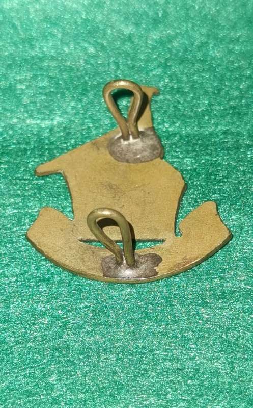 RARE!!!! WW2 RAAC - Rhodesian Air Askari Corps Cap/hat badge badge #2 - Rhodesian made