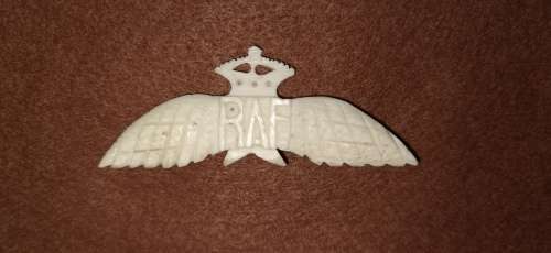 RAF Soap stone Sweetheart wing