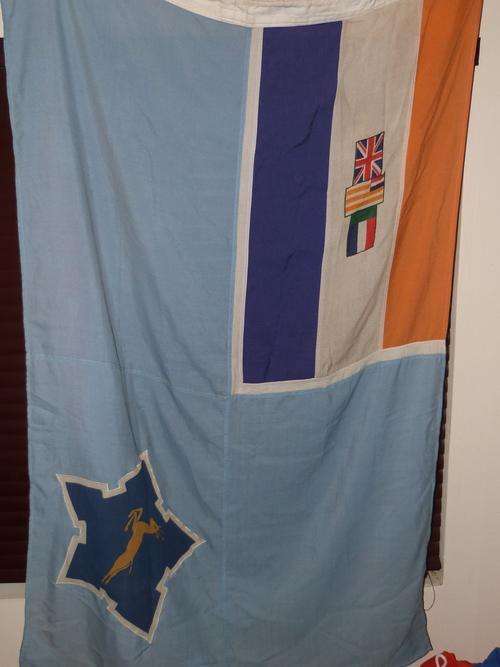 Old SAAF Flag with Castle and Springbok '70s - '80s