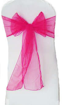 Organza Chair Ties - Bulk Lot
