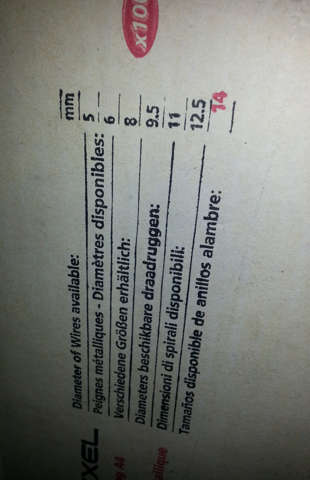 Rexel wire ringbinder & 18 boxes wire ringbinding stock