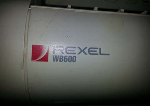 Rexel wire ringbinder & 18 boxes wire ringbinding stock