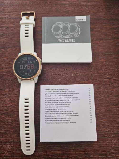 Garmin Fenix 6s Pro Rose gold