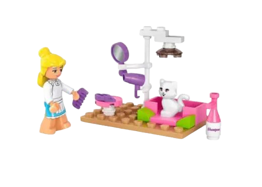 Sluban Building Set - Girl`s Dream Pet Beauty - 30 Pieces (Box damaged)