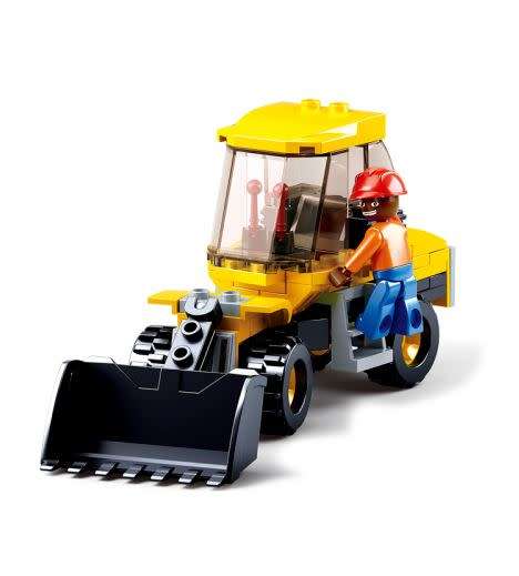 Sluban Building Set - Small Wheel Loader - 91 Pieces (Box Damaged)
