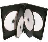DVD Black Case - 6 Disc 26mm