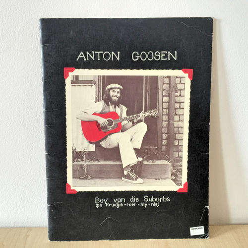 Original Vintage Page Music Collection by Anton Goosen