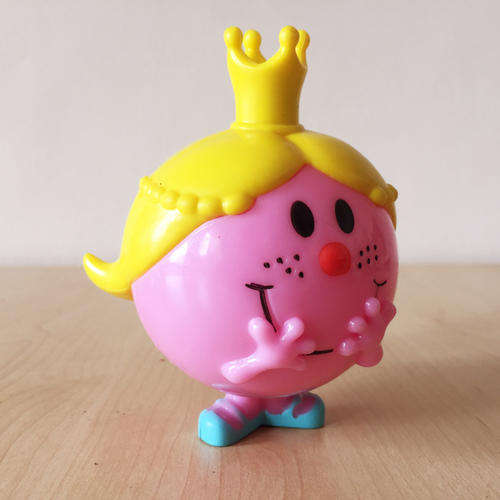 Original UK Mr Men Hard Platic Figurine Lamp by THOIP! (working - 100mm x 100mm x 100mm)