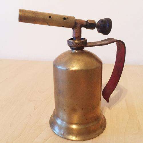 Vintage Solid Brass Primus Blow Torch (150mm x 130mm x 100mm)