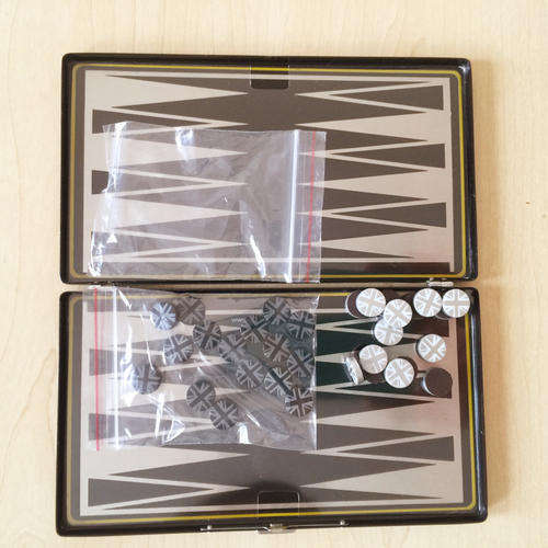 Original Dunhill Backgammon Pocket Playing Set