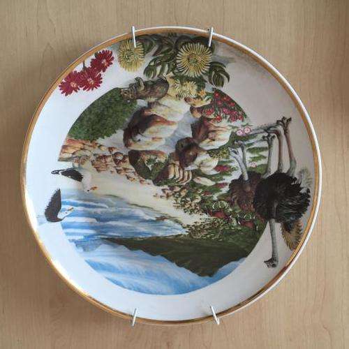 Collectible Heritage Collection Porcelain display Plate  - "Spring at the Cape"  (250mm)