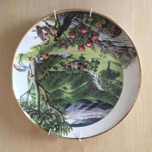 Collectible Heritage Collection Porcelain display Plate  - "Summer Rains in Natal"  (250mm)