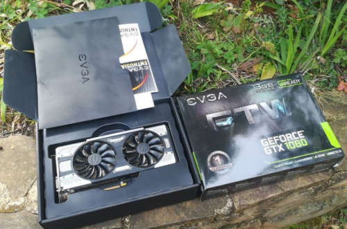 EVGA Geforce GTX1080 FTW Graphics Card