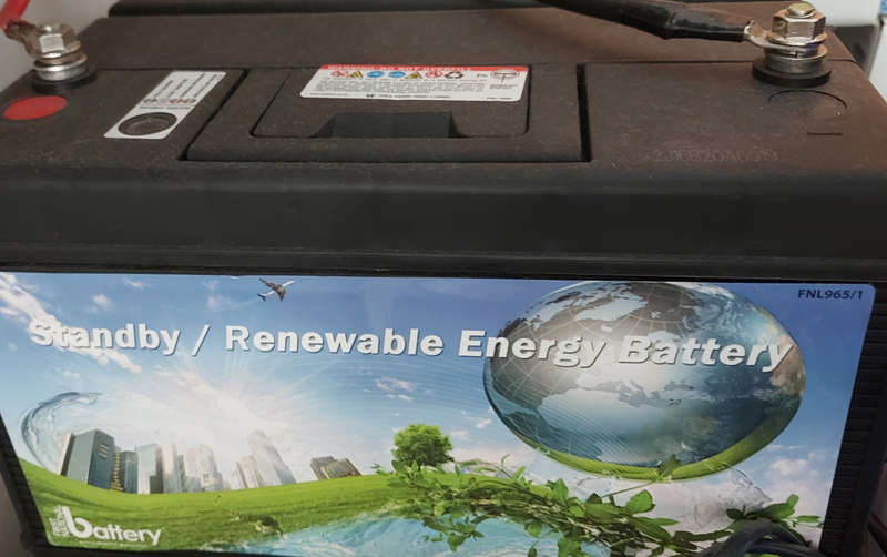 100Ah Deep Cycle Battery - First National Battery - FNL965/1 - Standby / Renewable Energy Battery