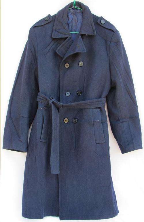 Mens Smart Double Breasted Navy Blue 1/2 Jacket, warm, lined and comfortable, Size 32\34