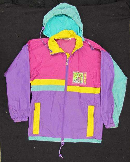 Girls Colorful Anorak, Size 9 to 10 Years