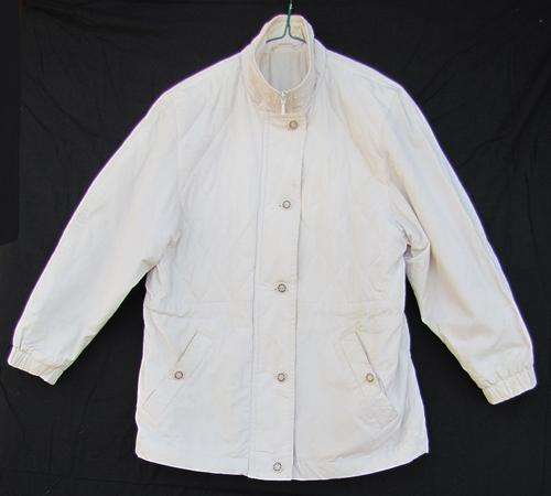 Ladies Light Biege Padded Stylish Jacket, Lined, Warm and Comfortable, Size 36
