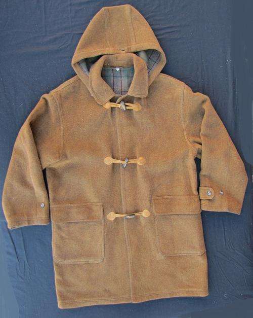 Mens Brown Wool Warm Jacket, lined and comfortable, Size 38/40
