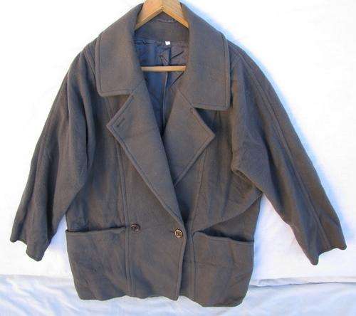 Ladies Grey Pure New Wool Jacket, Lined, Warm and Comfortable, Size 38