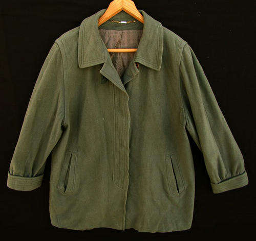 Ladies Wool Winter Jacket, Very Warm, Lined and Comfortable, Size 42